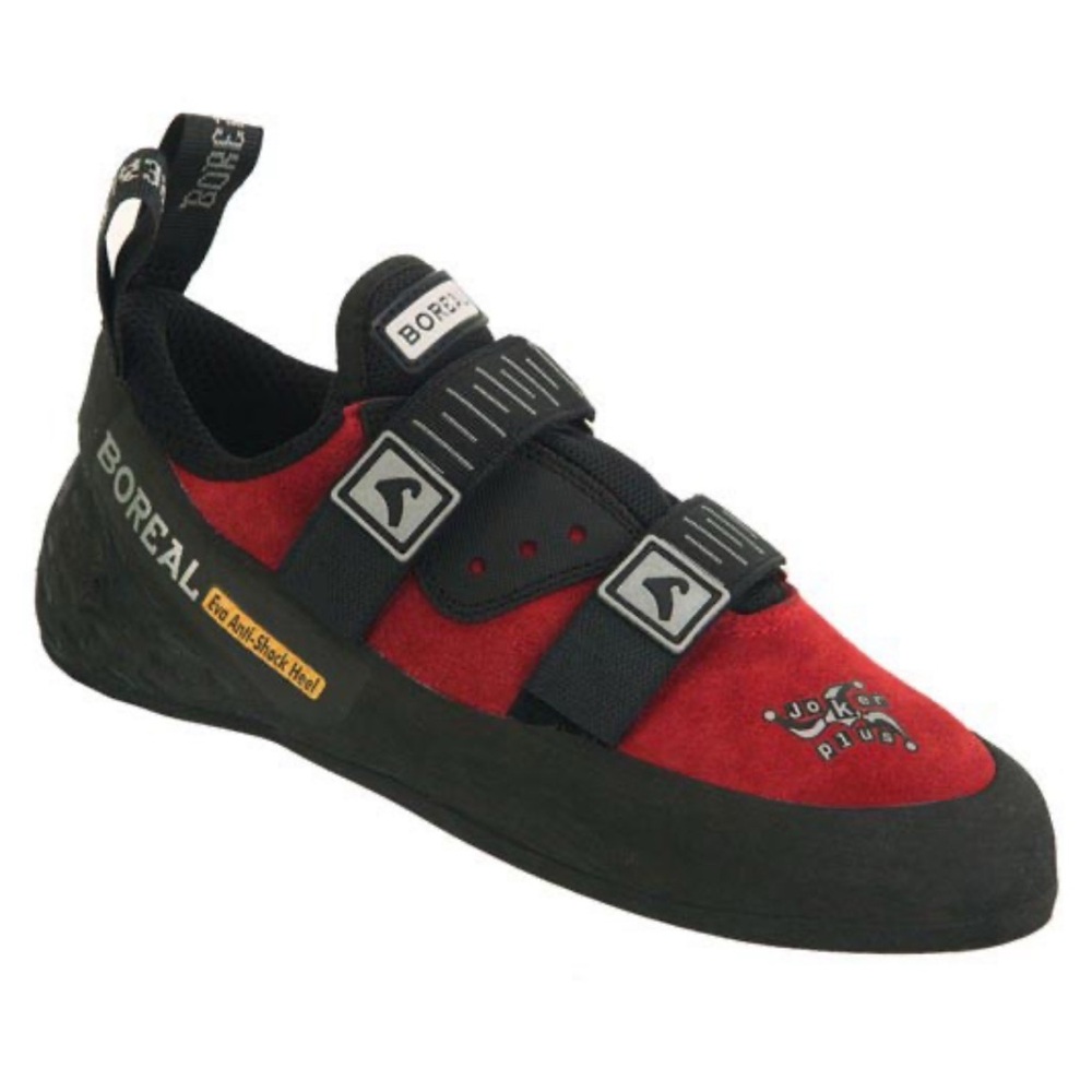 Boreal Joker Plus Athletic Shoes US 11.5 Red Black Climbing Shoes Shoes